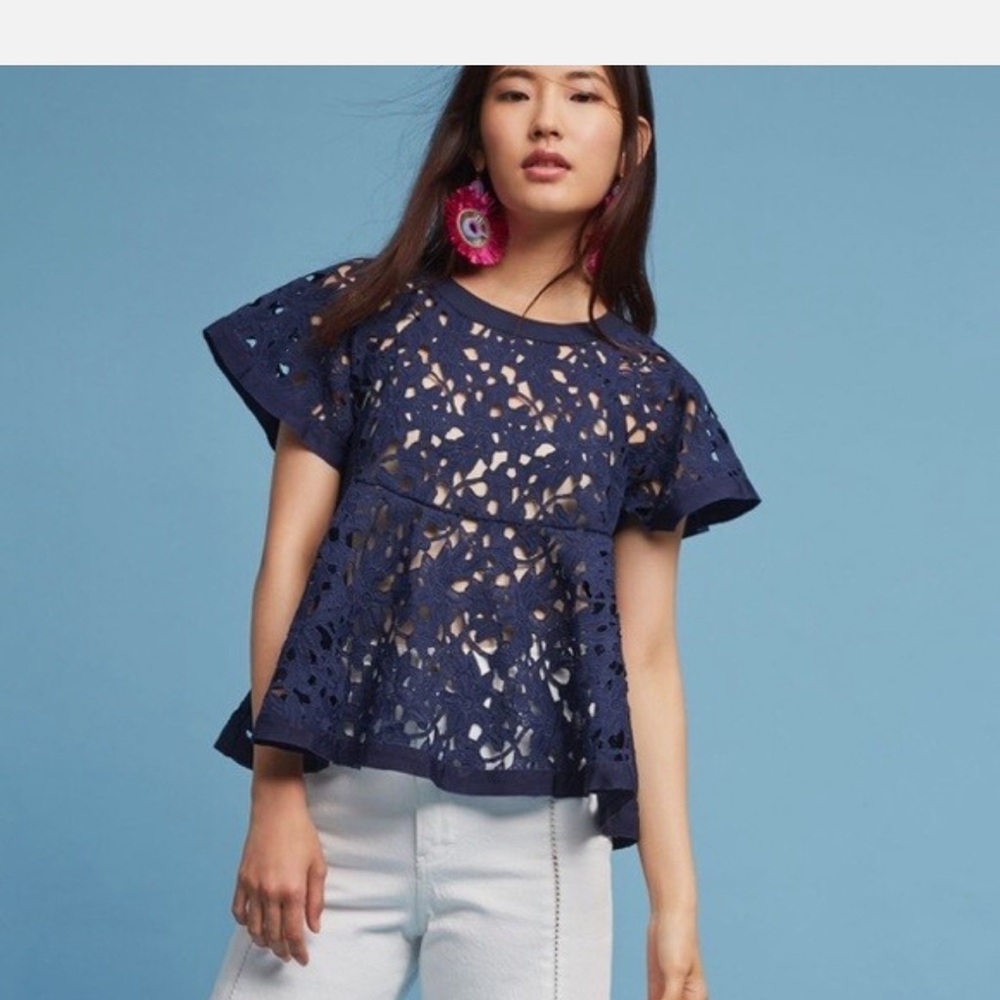 Anthropologie Eri + Ali Remy swing top